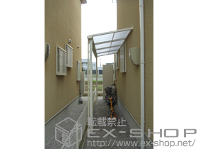 のテラス屋根 ライザーテラスII F型 テラスタイプ 積雪〜20?対応 施工例