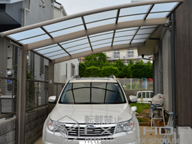 のカーポート カーブポートシグマIII 積雪〜30cm対応 施工例