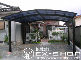 のカーポート プレシオスポート M合掌 積雪〜20cm対応 施工例