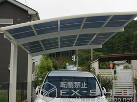 のカーポート レイナポート 積雪〜20cm対応
幅=3,000mm 施工例