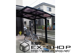 のサイクルポート・駐輪場 レイナポート ミニ 積雪〜20cm対応 施工例