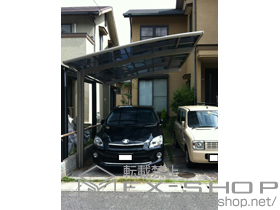 のカーポート カーブポートシグマIII 積雪〜30cm対応 施工例