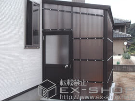 のストックヤード フリーヤード ドアタイプ 積雪〜20cm対応 施工例