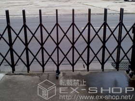 のカーゲート トリップゲート PA型(錠無し) ノンレール 片開き 27S 施工例