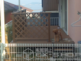 のウッドデッキ リコステージII 施工例