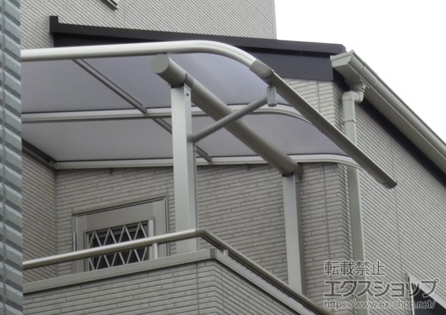 のバルコニー・ベランダ屋根 ヴェクターテラス R型 積雪対応〜20? 施工例