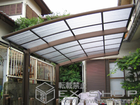 のカーポート プレシオスポート 積雪〜20?対応 施工例