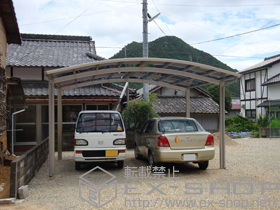 のカーポート レイナツインポート 積雪〜20cm対応 施工例