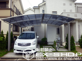 のカーポート レイナポート M合掌 積雪〜20cm対応 施工例