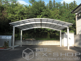 のカーポート レイナツインポート 積雪〜20ｃｍ対応 施工例