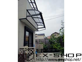 のバルコニー・ベランダ屋根 ライザーテラスIIR型 ルーフタイプ 単体 積雪〜20cm対応 施工例