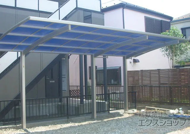 YKKAPのカーポート レイナポート 延長 積雪～20cm対応 施工例