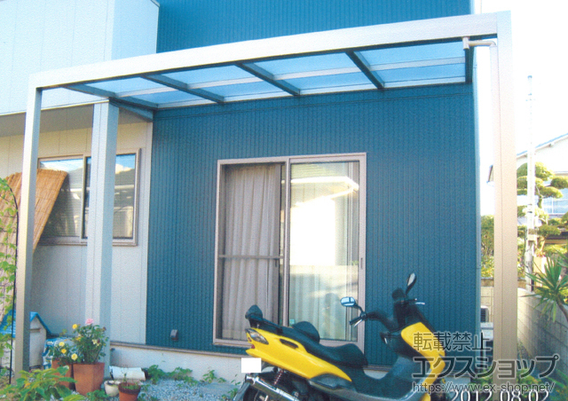 のテラス屋根 Gルーフ テラスタイプ 積雪対応〜20? 施工例