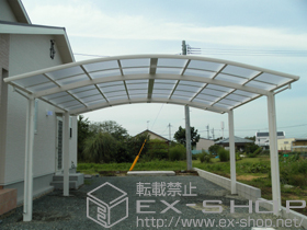 のカーポート レイナツインポート 積雪〜20cm対応 施工例