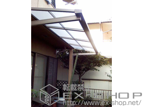 のバルコニー・ベランダ屋根 ライザーテラスIIF型 ルーフタイプ 単体 積雪〜20cm対応 施工例