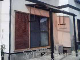 のテラス屋根 ヴェクター R型 テラスタイプ 積雪〜20cm対応+吊り下げ物干し 標準 2本入 施工例