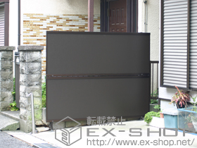 のフェンス・柵 めかくし塀P型 高尺タイプ めかくしパネル 施工例