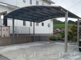 のカーポート レイナツインポート 積雪〜20cm対応 施工例