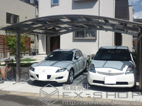 のカーポート レイナツインポート 積雪〜20ｃｍ対応 施工例