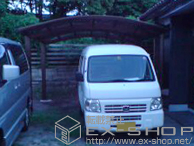 のカーポート レイナツインポート 積雪〜20cm対応 施工例