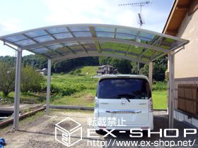 のカーポート レイナツインポート 積雪〜20cm対応 施工例