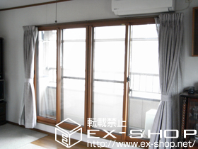 の二重窓（内窓） インプラス ダストバリア仕様 引違い窓 2枚建 施工例