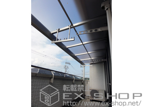 のバルコニー・ベランダ屋根 ヴェクターテラス F型 屋根タイプ 単体 積雪〜20cm対応 施工例