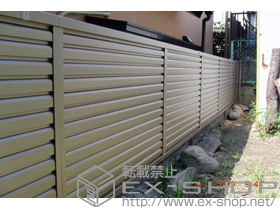 のフェンス・柵 プリレオR9型フェンス 施工例