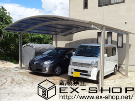 のカーポート レイナツインポート 積雪〜20cm対応 施工例