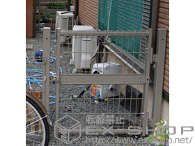 の門扉 ハイグリット門扉N8型 施工例