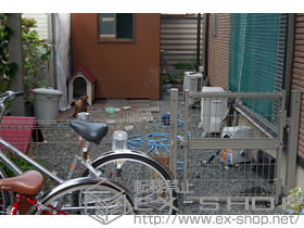 のフェンス・柵 ハイグリットフェンス N8型 施工例