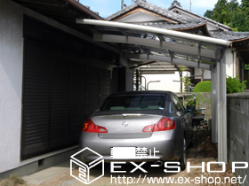 のカーポート カーブポートシグマIII 積雪〜20cm対応 施工例