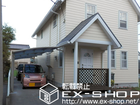 のカーポート レイナポート 縦連棟 積雪〜20cm対応 施工例