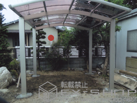 のカーポート レイナワンポート 積雪〜20cm対応 施工例