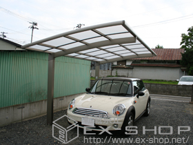 のカーポート カーブポートシグマIII 積雪〜30cm対応 施工例