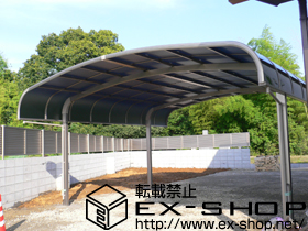 のカーポート テールポートシグマIII ワイド 積雪〜20cm対応 施工例