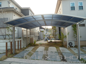 のカーポート プレシオスポート ワイド 積雪〜20cm対応 施工例