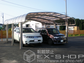 のカーポート テールポートシグマIII 1500 ワイド 積雪対応〜50? 施工例