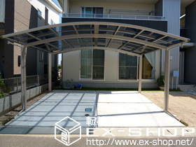 のカーポート レイナツインポート 積雪〜20ｃｍ対応 施工例