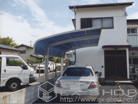 のカーポート レイナキャップポート 積雪〜20cm対応 施工例