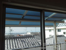 のバルコニー・ベランダ屋根 プレシオステラス R型 屋根タイプ 単体　積雪〜20cm対応 施工例