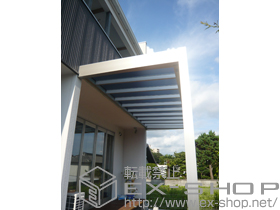 のテラス屋根 リレーリア テラス屋根 単体 積雪〜20cm対応 施工例