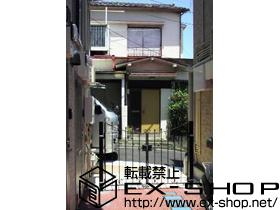 の門扉 トラディシオン門扉 4型 両開き 施工例