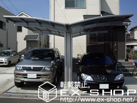 のカーポート レイナポート Y合掌 積雪〜20cm対応 施工例