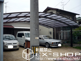 のカーポート レイナトリプルポート 積雪〜20cm対応 施工例