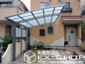 のカーポート レグナスポートシグマIII　積雪〜20cm対応＋サイドパネル1段H800 施工例