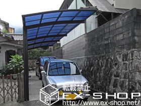 のカーポート レイナポート 縦連棟 積雪〜20cm対応 施工例