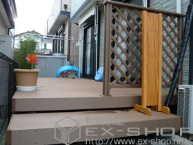 LIXIL ���N�V��(�g�X�e��)�̃E�b�h�f�b�L ���R�X�e�[�WII �A��+�f�b�L�t�F���X �{�H��