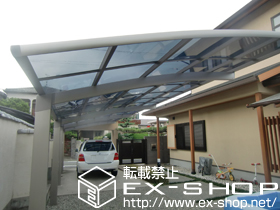 のカーポート カーブポートシグマIII 積雪〜20cm対応 施工例