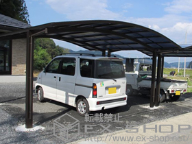 のカーポート レイナツインポート 積雪〜20?対応 施工例